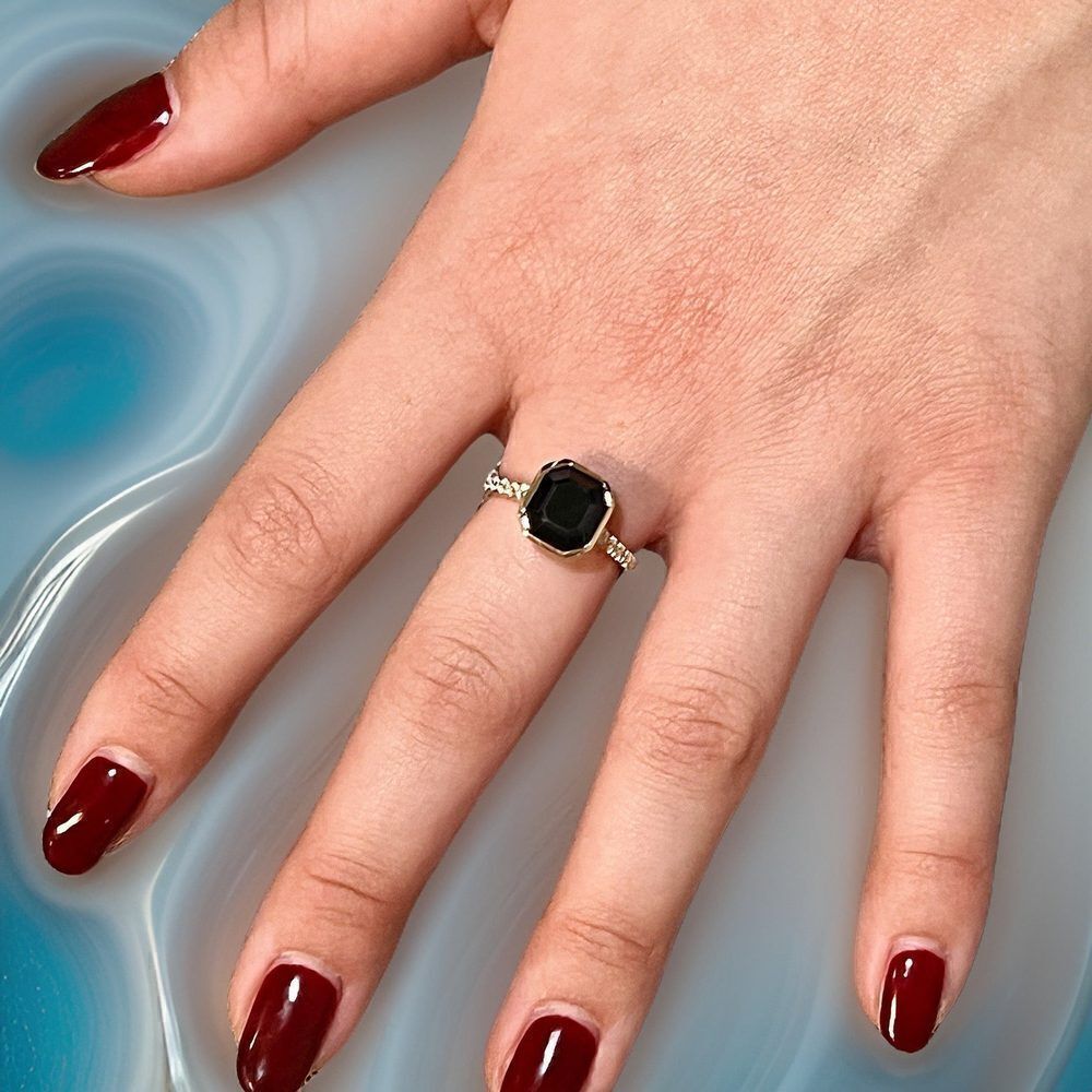 Natural Sapphire Diamond Ring 6.75 14k Y Gold 4.65 TCW Certified $3,950 310597 - Picture 6 of 17
